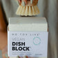 DISH BLOCK® Zero Waste Dish Washing Bar HUGE - Case of 5